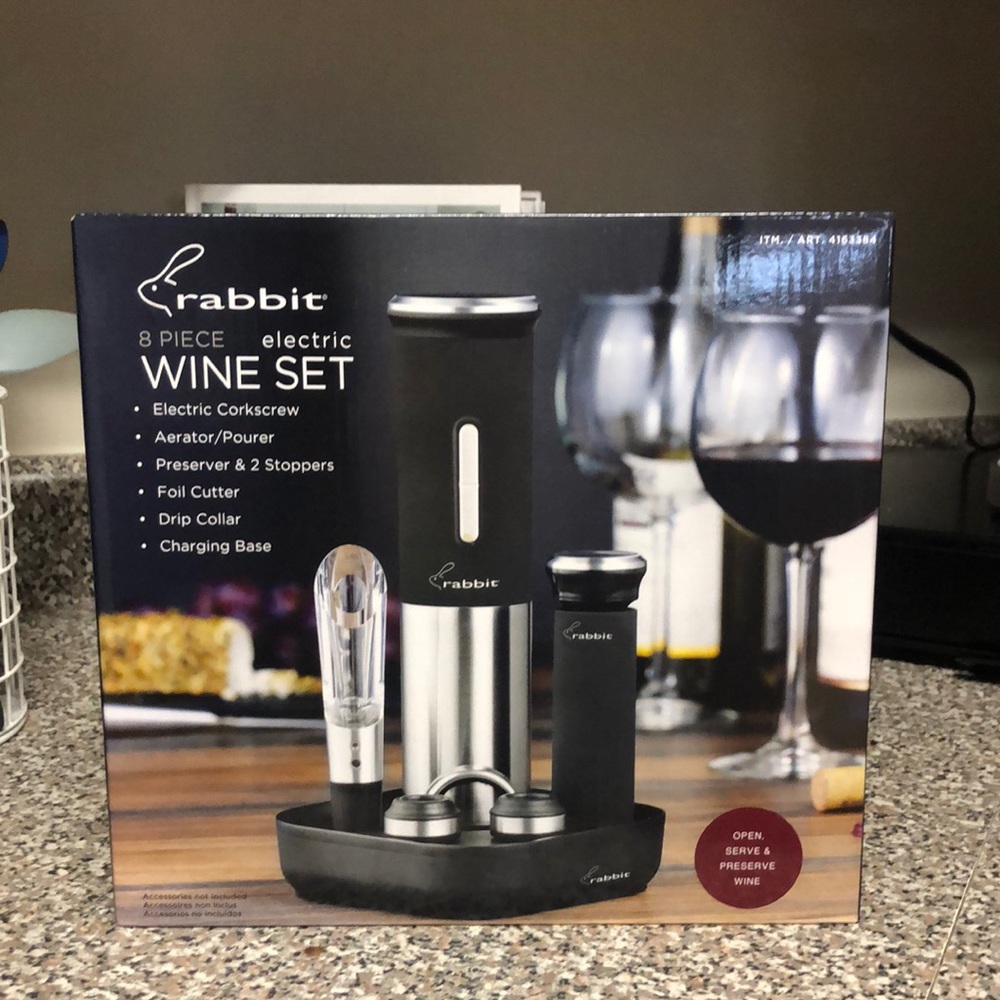 Rabbit electric wine set